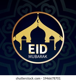 Ramadhan kareem islamic illustration banner greeting card for print and web use, easy to edit