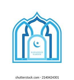 Ramadhan kareem ornament vector background