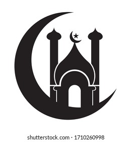 Ramadhan kareem theme illustration design