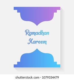 Ramadhan kareem vector stock