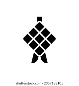 Ramadhan Ketupat Filled Icon Vektorgrafik