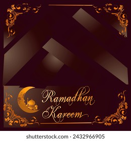 Ramadhan, latest ramadan vector, background with decoration 