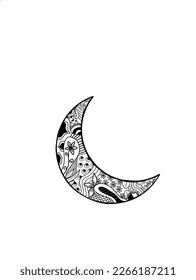 ramadhan moon used for design celebrate ied mubarak for moslem people