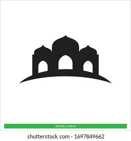 ramadhan mosque icon vector design illustration