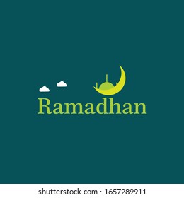 Ramadhan Mubarak-Hintergrunddesign