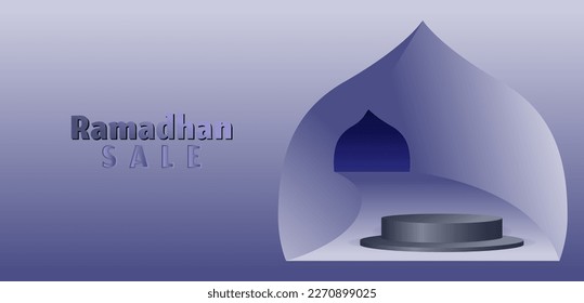 RAMADHAN SALE BANNER. EMPTY RAMADHAN SALE BANNER BACKGROUND