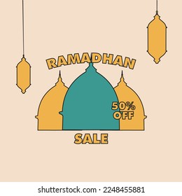 RAMADHAN SALE DESIGN SOCIAL MEDIA POST