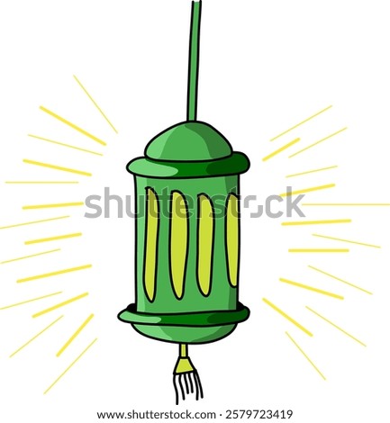 Ramadhan vector light hand drawn