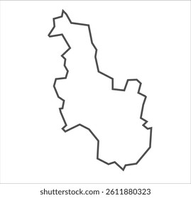 Ramanagara District map Karnataka State India