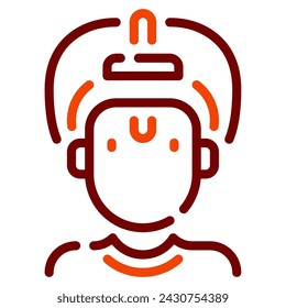 Ramayana icon illustration for web, app, infographic, etc