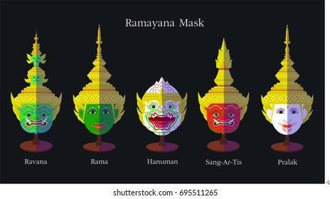 ramayana mask eps 10