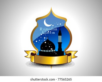 ramazan concept background, illustration