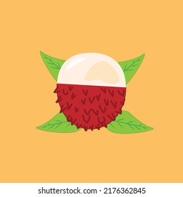 vector de ilustración de rambutan fruit Thai