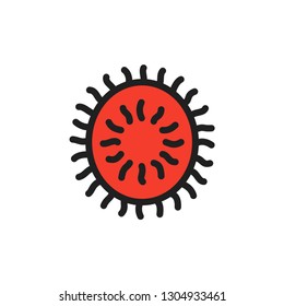 Rambutan Icon Vector