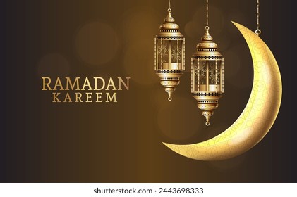 Ramdam Kareem Mubarq vector template