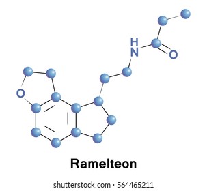 Ramelteon Is A Sleep Agent That Selectively Binds To The Melatonin MT1 And MT2 Receptors In The Suprachiasmatic Nucleus (SCN).