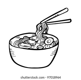 Ramen doodle