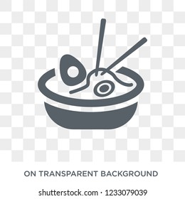 Ramen icon. Ramen design concept from Restaurant collection. Simple element vector illustration on transparent background.