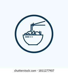 ramen icon isolated on white background from japan collection. ramen icon trendy and modern ramen symbol for logo, web, app
