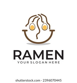 Ramen illustration logo icon restaurant
