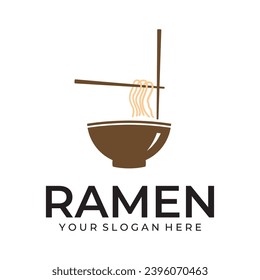 Ramen illustration logo icon restaurant