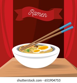 ramen japanese dish menu restaurant