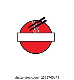 design logotipo ramen adequado para o seu negócio de restaurante