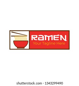 Ramen Noodle Logo Template