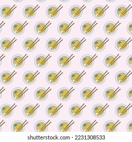 ramen noodle pattern, can be used for background
