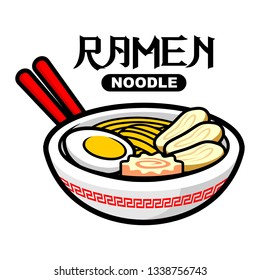 Ramen Noodle Vector