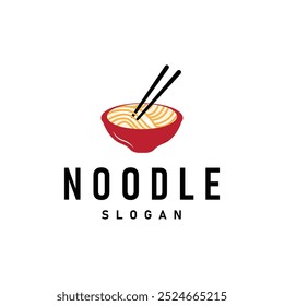 Ramen Noodles Logo Vector Chinese Food Fast Food Restaurant Brand Design Product Brand Cafe