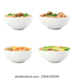 Ramen Sensation: A Web Icon and Delivery Menu Series Showcasing the Art of Noodle Perfection. Boost your online presence and food delivery business with high-impact 3D vector graphics 