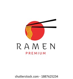 Ramen Specialist Logo Template, Suitable for Any Food Industry, Japanese Restaurant, Ramen Restaurant, Food Icon