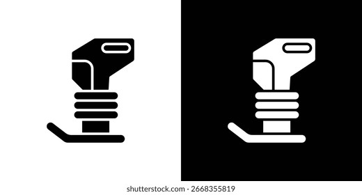 Icono de Rammer. paquete de símbolos de Vector de Diseño gráfico