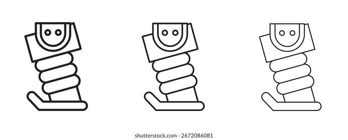 Rammer icon. Simple element illustration. Can be used for web and mobile.