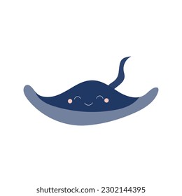 ramp fish isolated vector illustration