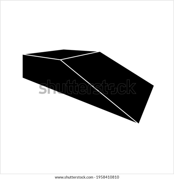 Ramp Icon Inclined Plane Icon Vector Stock Vector (Royalty Free) 1958410810