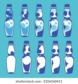 Ramune, a carbonated drink popular in Japan,