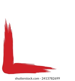 Random abstract liquid organic red irregular blotch shapes flat style design fluid vector illustration