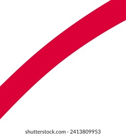 Random abstract liquid organic red irregular blotch shapes flat style design fluid vector illustration set banner simple shape template for presentation design, flyer, isolated on white background.