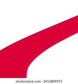 Random abstract liquid organic red irregular blotch shapes flat style design fluid vector illustration set banner simple shape template for presentation design, flyer, isolated on white background.
