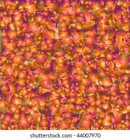 random abstract red and orange texture, vector art illustration