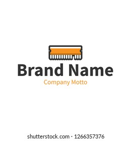 random access memory computer brand logo design concept, vector illustration