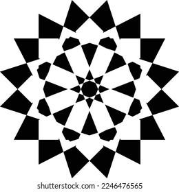 symmetrisches Logo-Design nach dem Zufallsprinzip