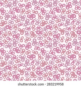 Random amoeba background. Seamless pattern.Vector.