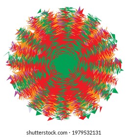 Random amorph, amorphous colorful shape, element vector