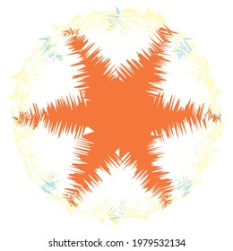 Random amorph, amorphous colorful shape, element vector