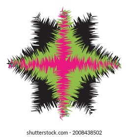 Random amorph, amorphous colorful shape, element vector