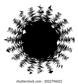Random amorph, amorphous shape, element vector