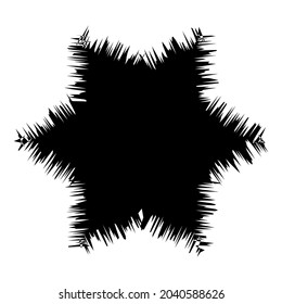 Random amorph, amorphous shape, element vector